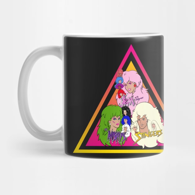 Jem and the Holograms + The Misfits + The Stingers by BraePrint by Braeprint